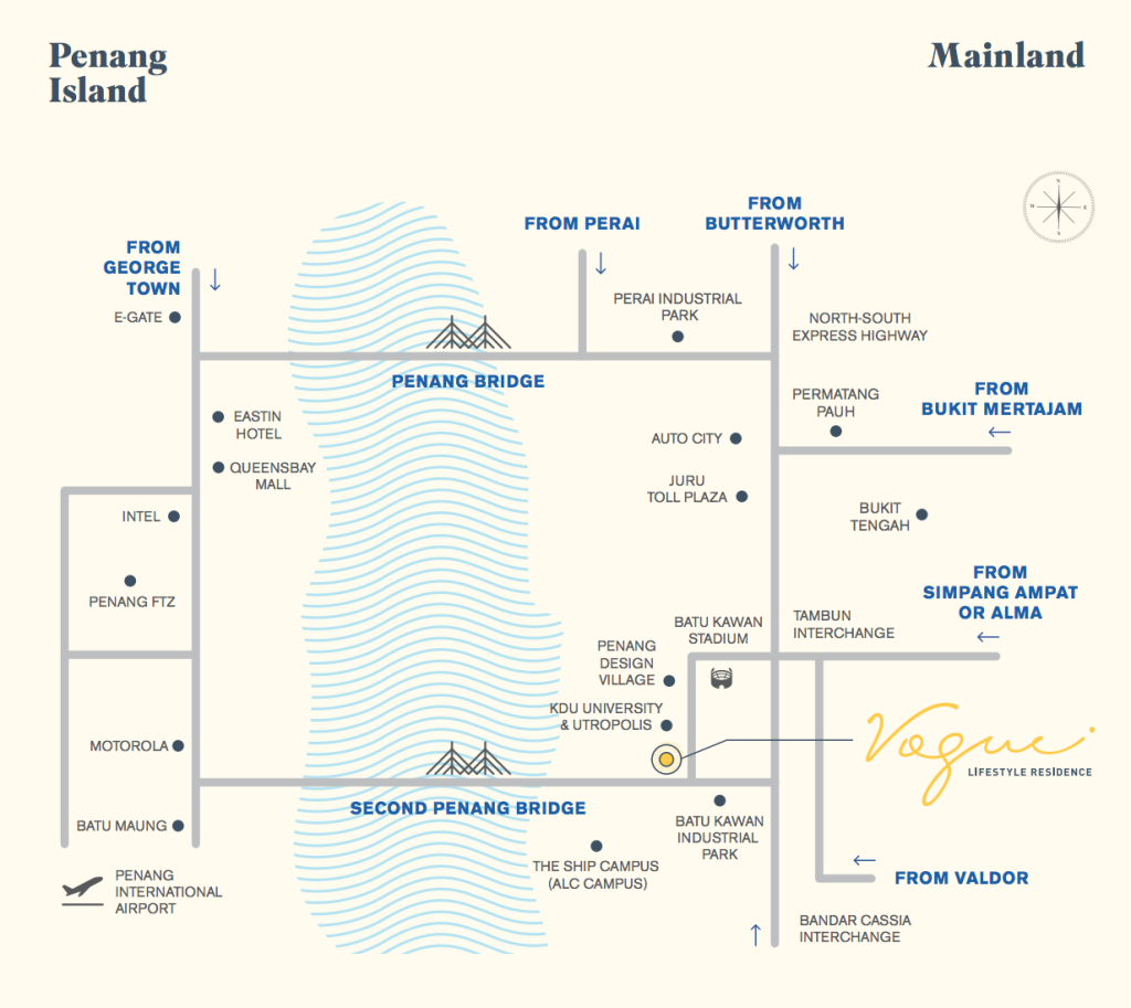 Aspen Vision City. Batu Kawan location is ideal as its located to many amentities.