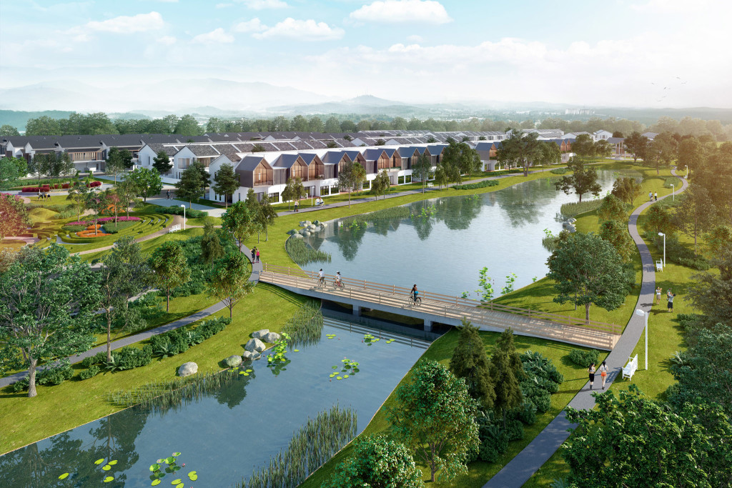 Kundang Estates in Rawang comprises landed properties for own stay. 