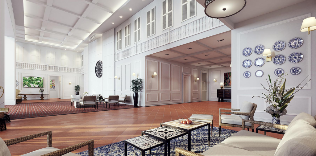 Tuan Residency, Jalan Ipoh Lobby welcomes residents to thier homes