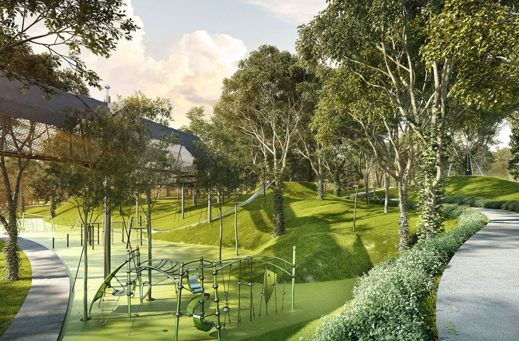 Gamuda Gardens in Sungai Buloh comes with play areas ideal for families. 