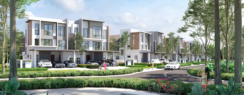 twentyfive.7 by Gamuda Land has superlink homes suitable for family living.