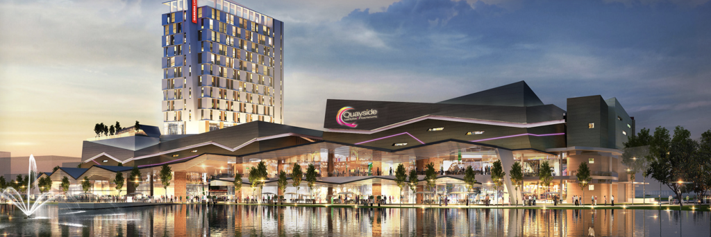 Quayside Mall in twentyfive.7 by Gamuda Land comes with key tenants such as MBO cinemas, Jaya Grocer and Mr DIY.