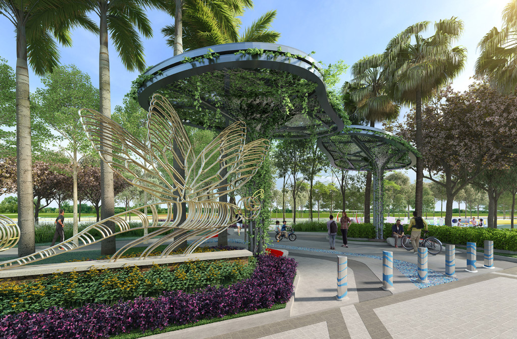 Ayra, Bandar Bukit Raja in Klang has a park for residents to relax.