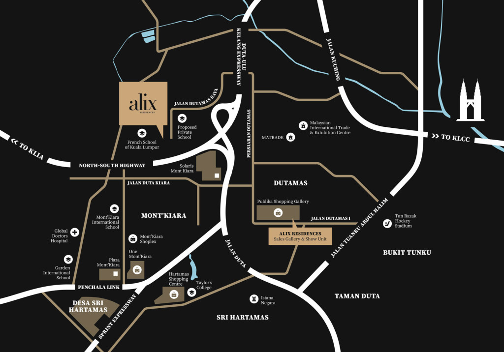 North Kiara is located between Mont Kiara and Desa ParkCity, and it has witnessed an increase in developments in recent years