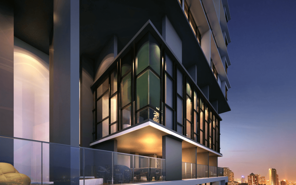 Units at The Ridge are 651 sq ft, 850 sq ft and 865 sq ft. 