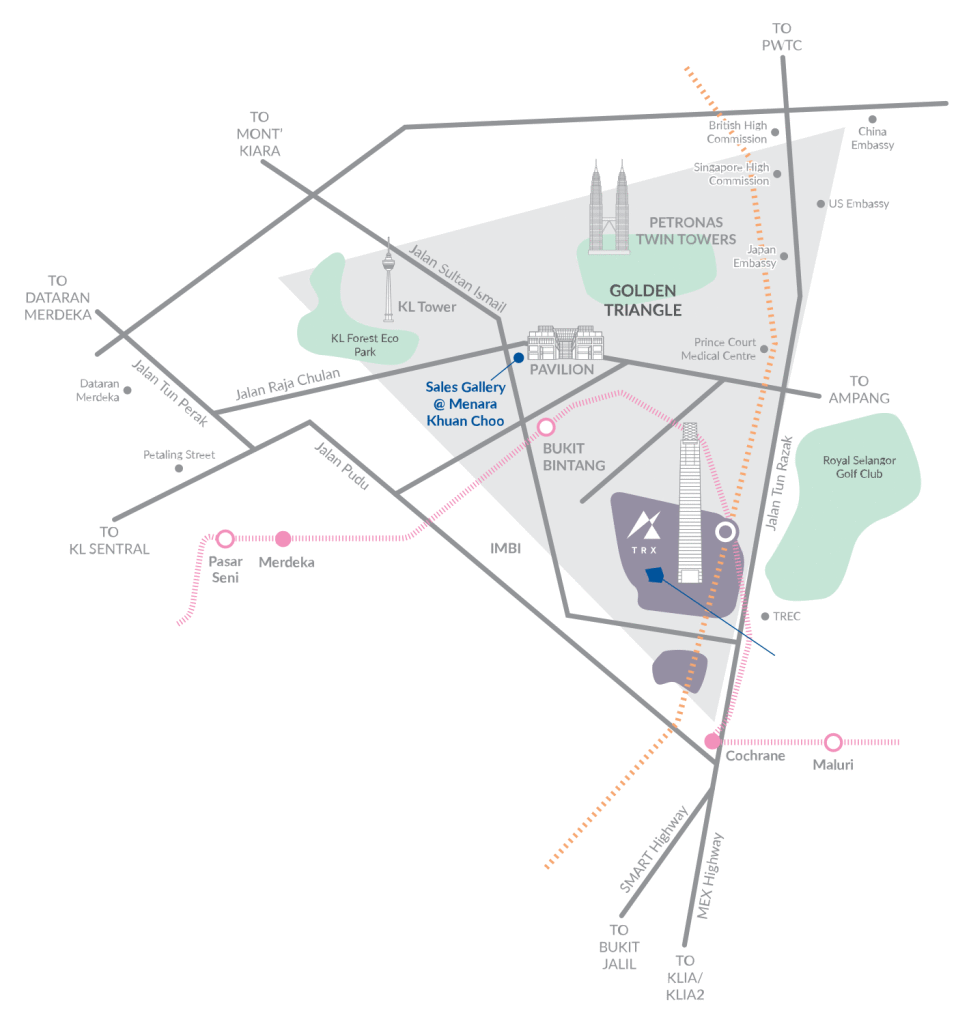 Core Residence @ TRX is the first residential offering in Malaysia’s international financial district. 