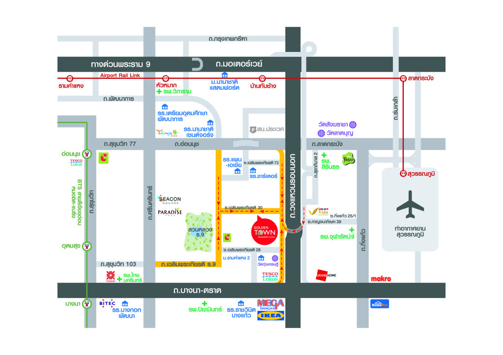 4_Map_Golden_Town_Suanluang