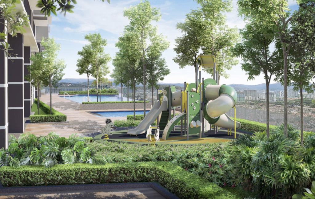 The project is a freehold high-rise that is located in Sri Petaling, whereby it is well connected to major highways and surrounded by various amenities.