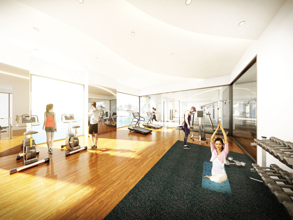 The facilities deck are on Level 8 and Level 33A respectively,