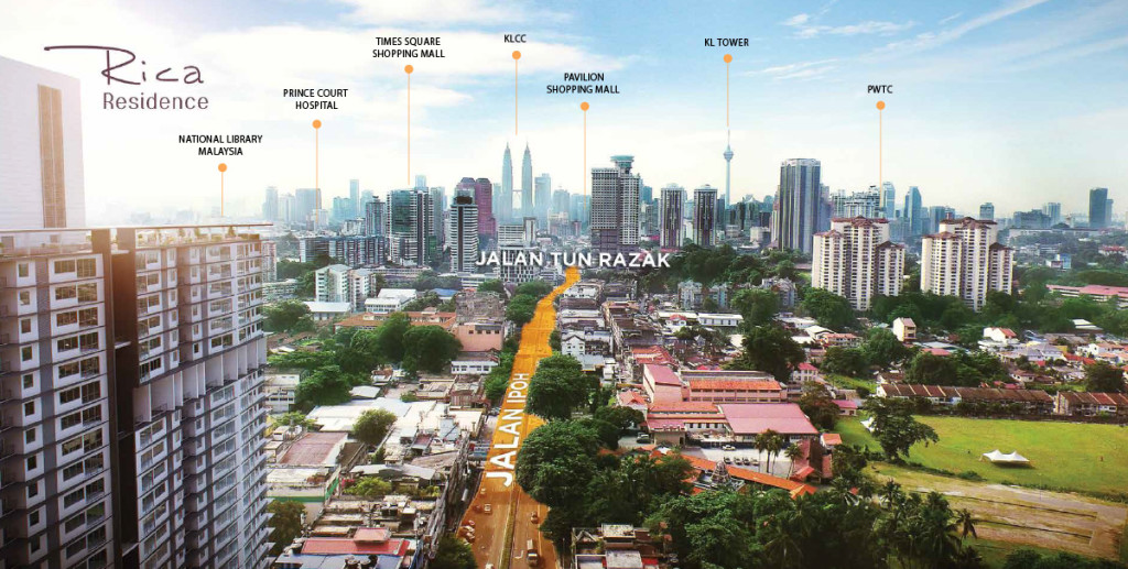 Sentul is a mature and well-connected area.