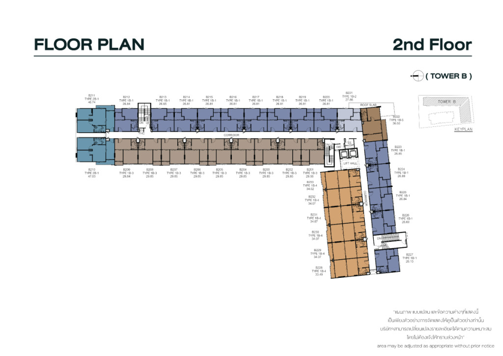 Floor Plan ชาโตว์ อินทาวน์ รัชโยธิน (Chateau In Town Ratchayothin)