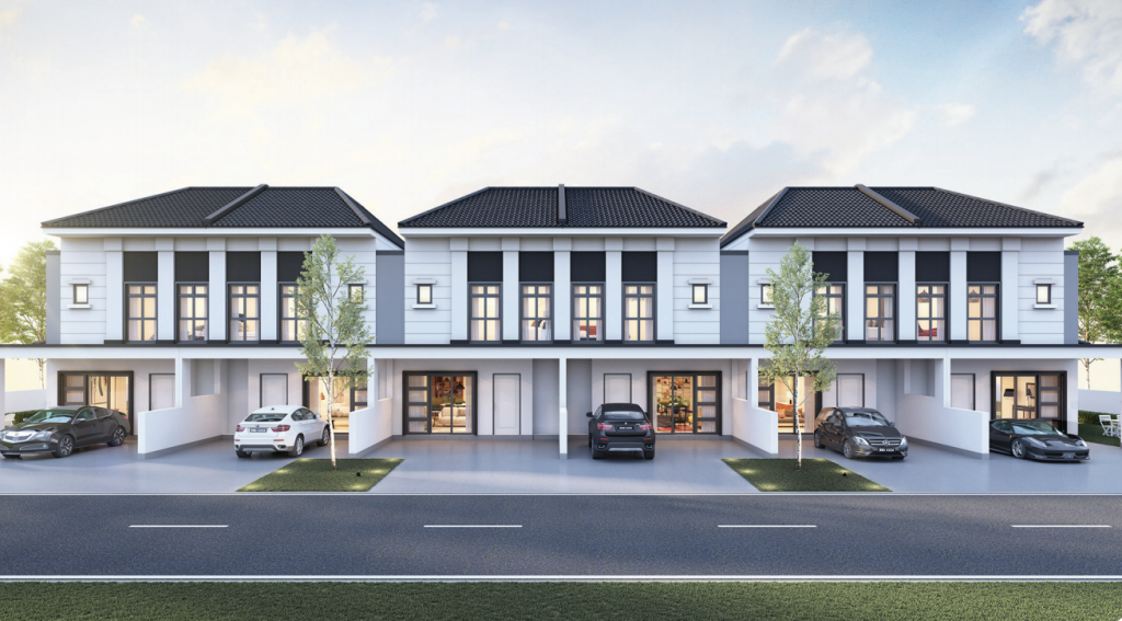 Eco Botanic 2 will only offer terraced and garden homes, so there will not be any bungalows or semi-detached houses.