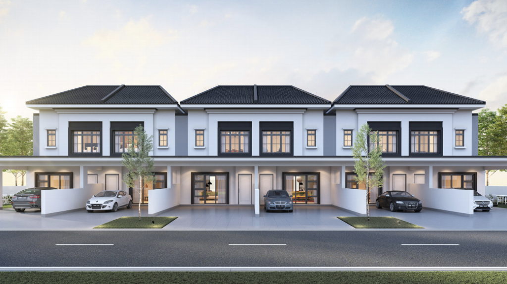 Eco Botanic 2 will only offer terraced and garden homes, so there will not be any bungalows or semi-detached houses.