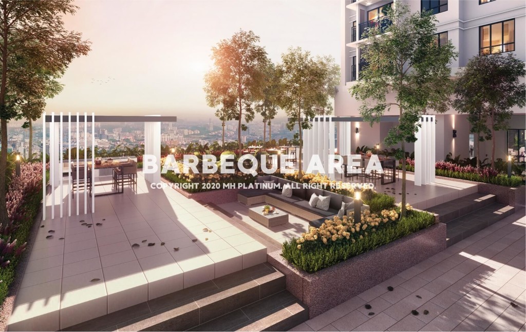 The leasehold MH Platinum 2 Residences is inspired by East and West influences, where the courtyard provides residents a serene private enclave