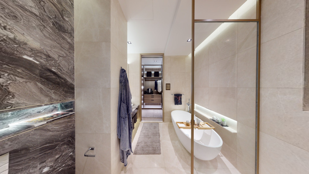 The-Avenir-3-Bedroom-11 walk in closet and bathroom