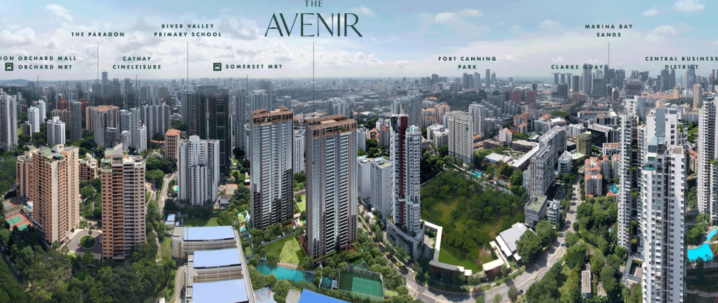 The Avenir location 1