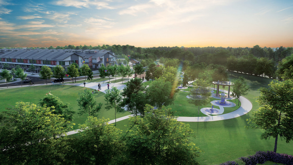 The 125-acre town park with various exercise amenities and a 50km dedicated bike lane are additional plusses. 