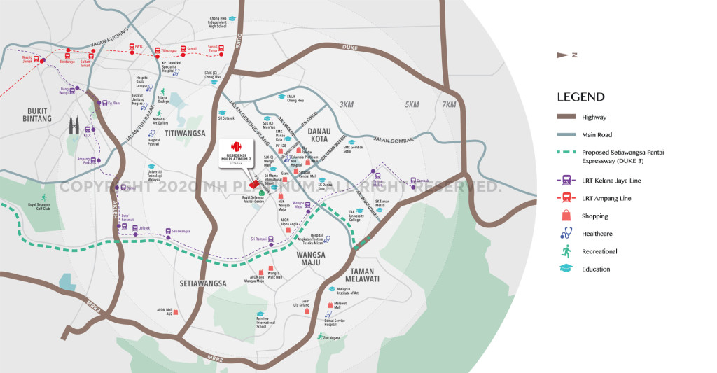 MH Platinum 2 Residences is located along Jalan Usahawan 6, and it is close to the Royal Selangor Pewter visitor centre.