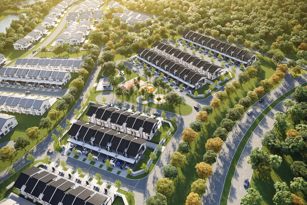 Serene Heights is an investment option, as it has potential for capital appreciation due to its location.