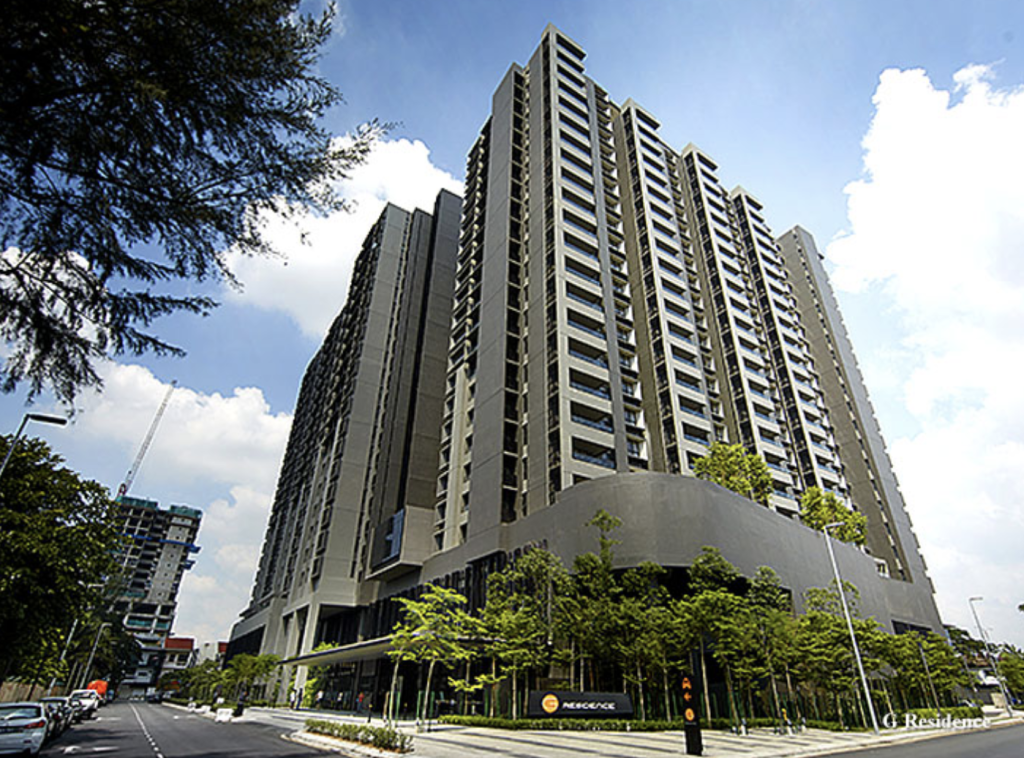 G Residence is a leasehold serviced apartment located at Desa Pandan.