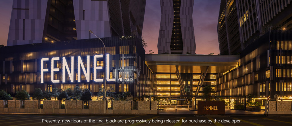 Residents can expect views of Kuala Lumpur city centre, and unique features include a lanai that links the living and bedroom areas, and floor-to-ceiling glass windows.