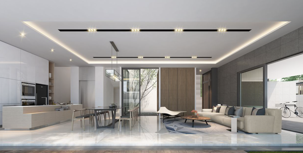 Units are carefully designed to reflect the YTL branding at Pantai Hillpark.