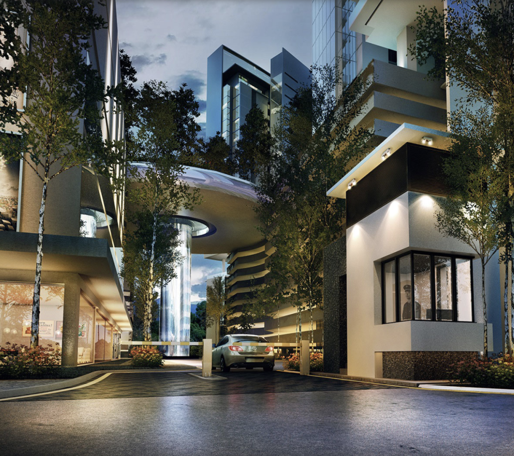 Tropez Residences has 3 blocks, named Tower A, Tower B, and Tower C. All the 3 towers have panoramic views with Tower A and Tower B standing at 38 storeys, and Tower C at 29 storeys high.