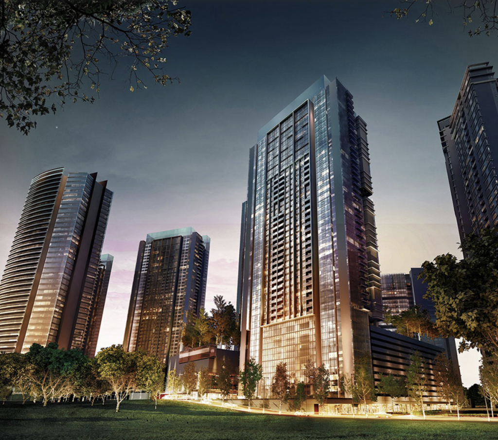 Tropez Residences is located in Iskandar Malaysia within the Tropicana Danga Bay project, which comprises a shopping centre, serviced apartments, commercial units, and retail businesses.