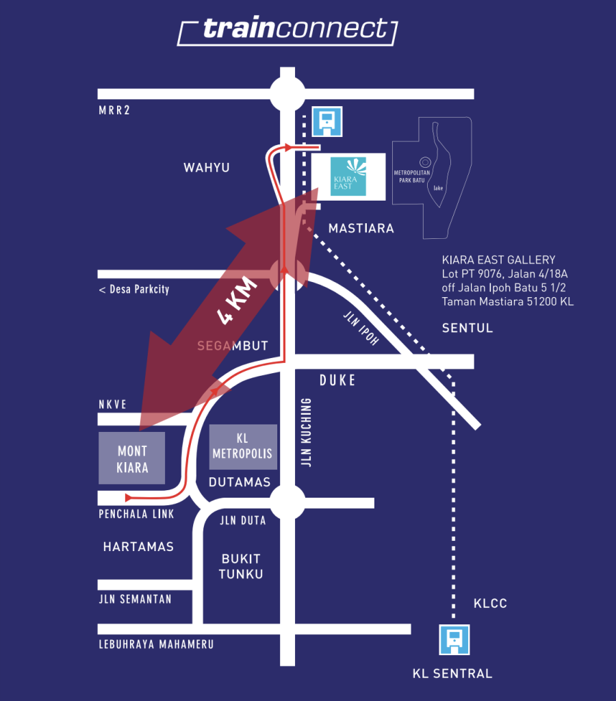 This leasehold mixed development is located adjacent to the Metropolitan Batu Park, and Taman Wahyu KTM station