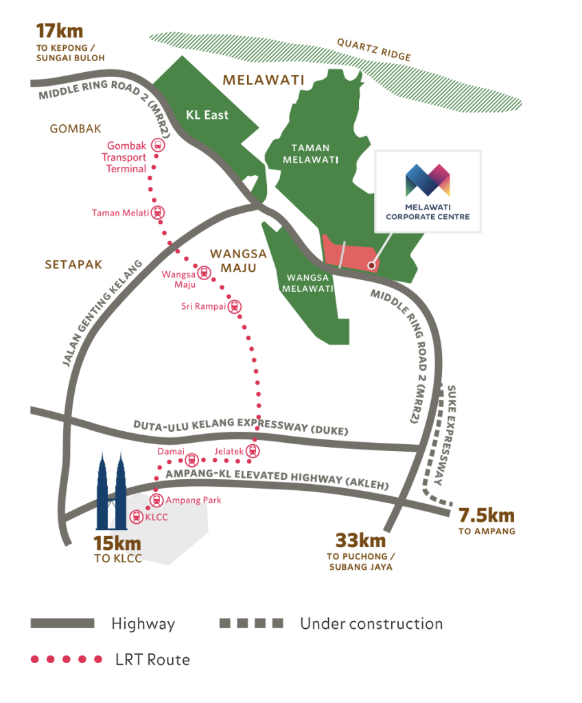 Taman Melawati, also known as just Melawati, is heralded as one of Kuala Lumpur’s vibrant commercial and lifestyle destinations.