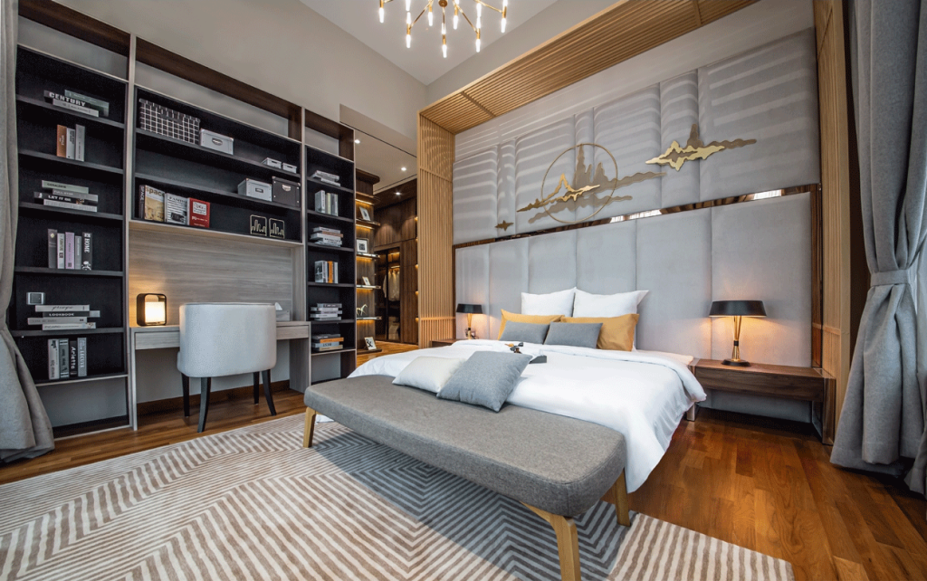 Each precinct is gated and guarded, thus providing privacy and peace of mind.