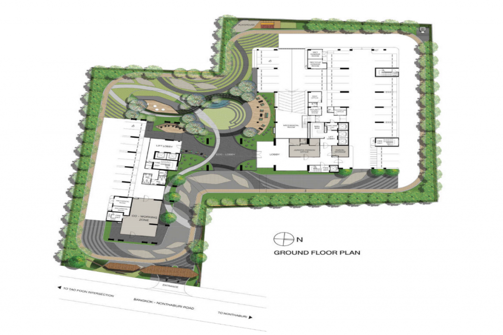 Lumpini-Place-Taopoon-Interchange-MaterplanMaster Plan-01