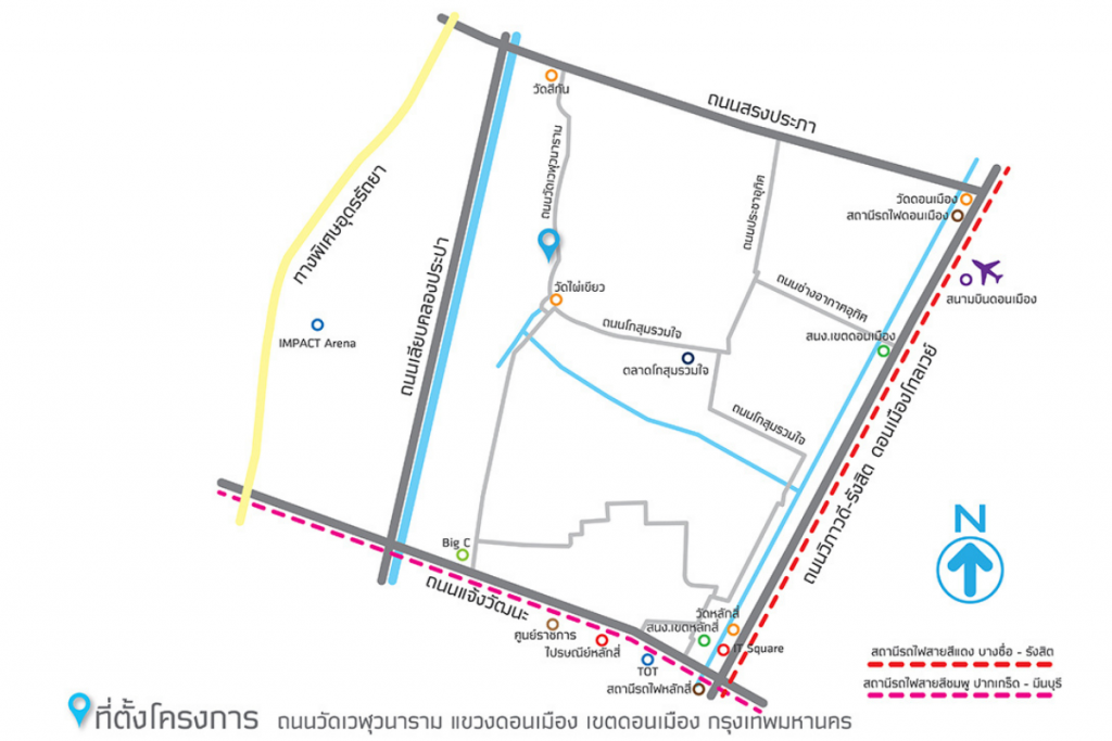 Sucharee-Ville-7-Laksi-Donmueang-PerspectiveMAP