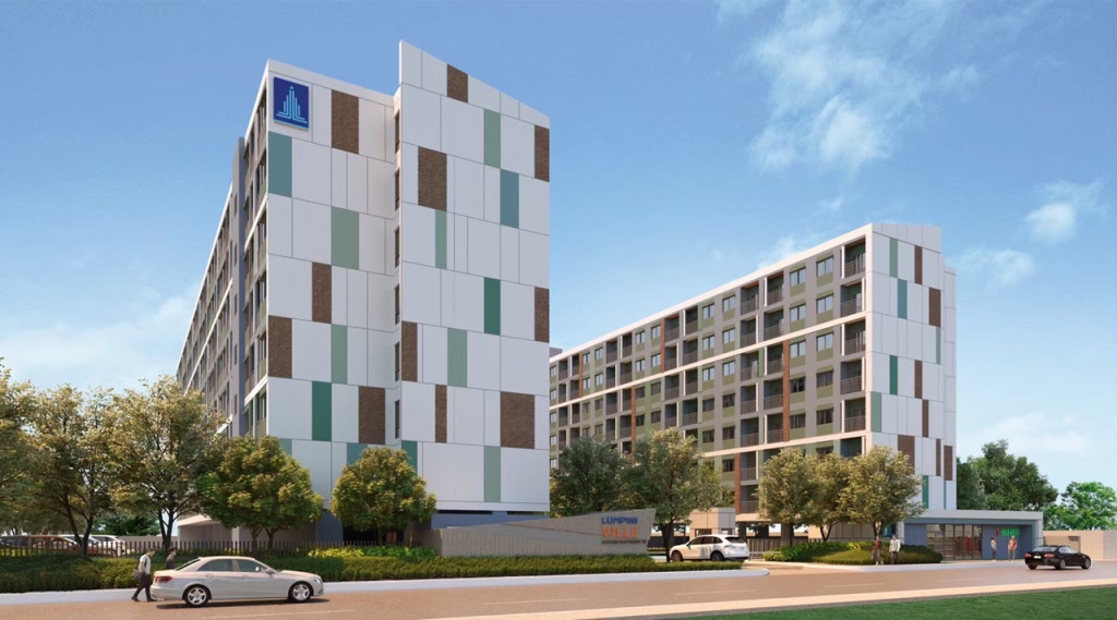 Lumpini-Ville-Chaengwattana-10-PerspectiveA