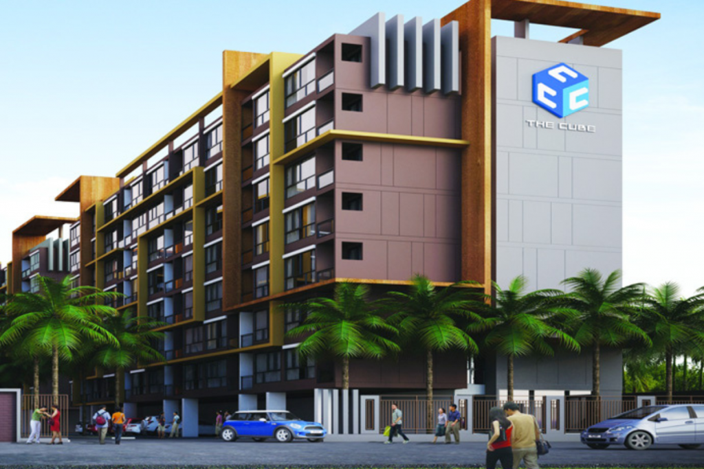 Lumpini-Ville-Chaengwattana-10-PerspectiveE_The Cube Plus Chaengwattana