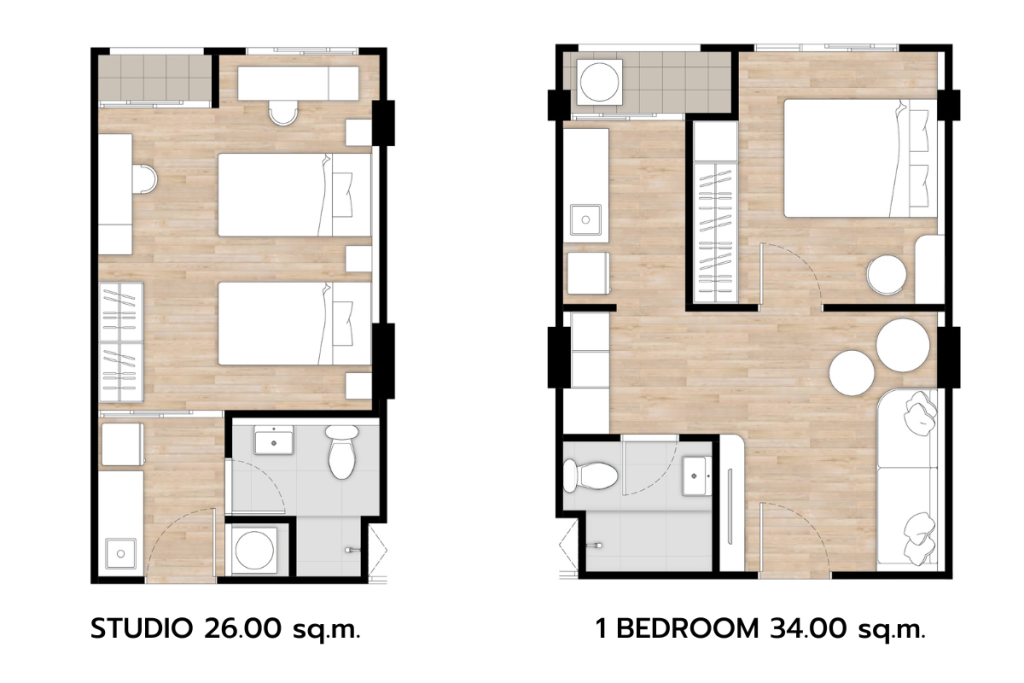 Review-Ville-168-BangwaUnit Layout