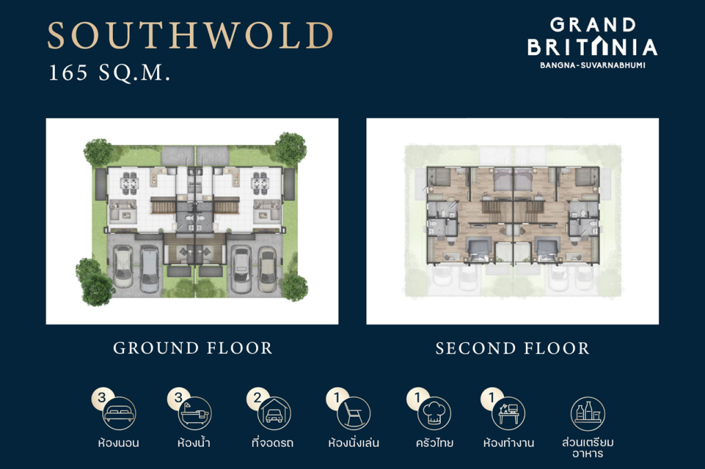 Grand-Britania-Bangna-Suvarnabhumi-Unit Layout