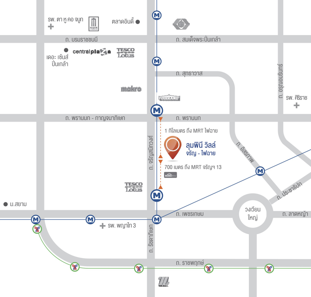 Lumpini-Ville-Charan-Fai-Chai-MAP