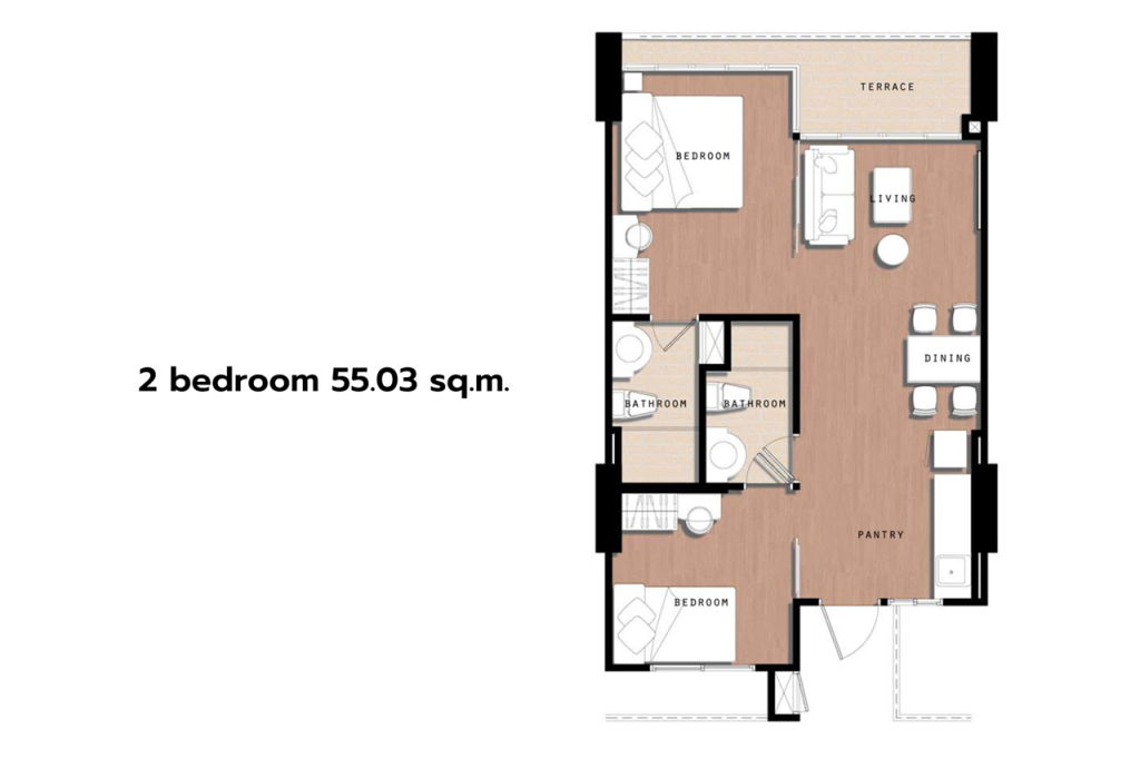The-Legend-By-Boathouse-Hua-HinUnit Layout
