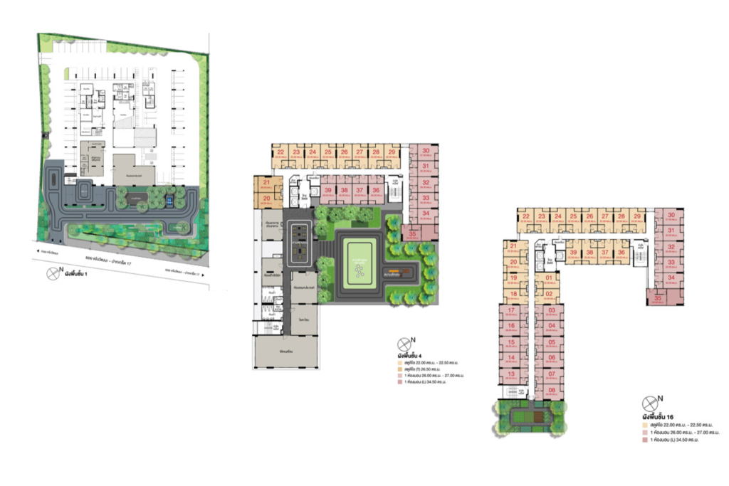 Lumpini-Ville-Chaengwatthana-Pakkret-Station-Master Plan