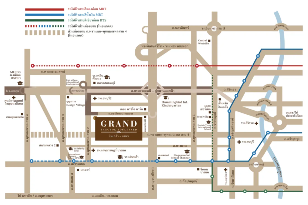 Grand-Bangkok-Boulevard-Pinklao-Borom-MAP