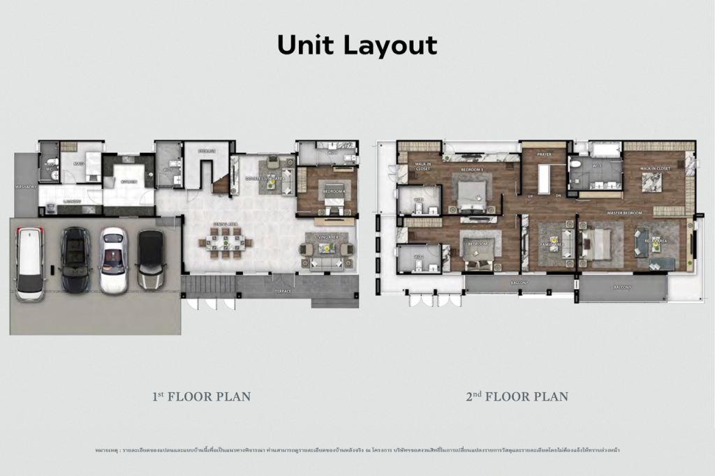 Bangkok-Boulevard-Borom-Sai-4-Unit Layout