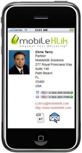 businesscard-in-iphone