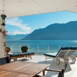 beautiful terrace of a penthouse