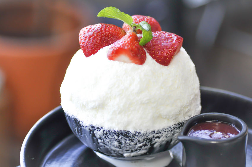 Bingsu мороженое