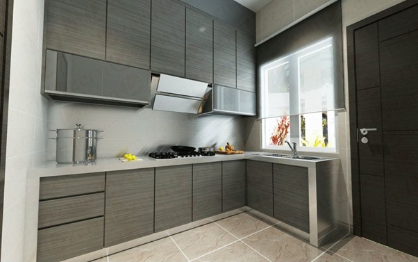 small wet kitchen design malaysia