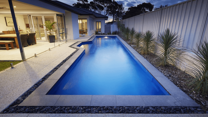 Lap pool dapat menjadi sarana untuk melatih kemampuan berenang. (Sumber: Pinterest.au)
