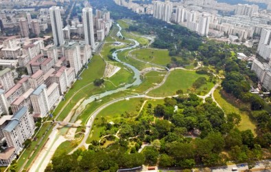 Aerial view of Bishan, where the Bishan BTO units will be launched in August 2020