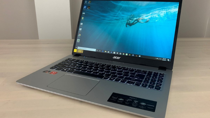 Acer Aspire 5 mempunyai desain yang mewah dan dibekali dengan hardware yang baik. (Foto: PCWorld)