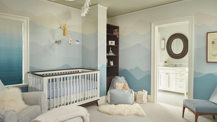 Dengan teknik permainan warna akan membuat ruangan menjadi terlihat lebih berwarna. (Foto: Decorpad)
